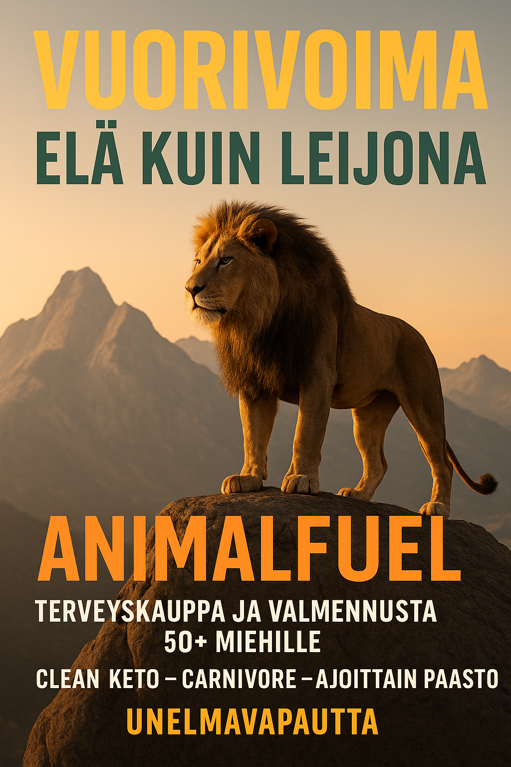 Syö kuin Mies elä kuin Leijona